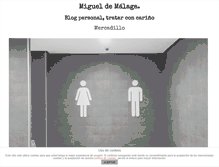 Tablet Screenshot of migueldemalaga.com